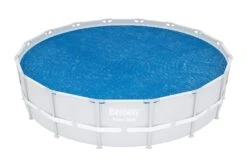 Bestway 16/18ft Solar Pool Cover For Steel Pro Max Above Ground Pool -Bestway Sale 15ft bestway pool covr