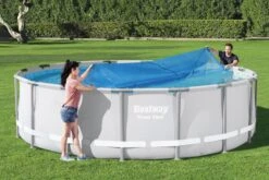 Bestway 16/18ft Solar Pool Cover For Steel Pro Max Above Ground Pool -Bestway Sale 16ft bestway pool cover
