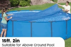 Bestway 16/18ft Solar Pool Cover For Steel Pro Max Above Ground Pool -Bestway Sale 16ft solar energy pool cover