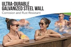 Bestway 16ft X 52in Wood Print Round Hydrium Steel Above Ground Pool Set 15 Bestway 16ft X 52in Wood Print Round Hydrium Steel Above Ground Pool Set -Bestway Sale 16ft steel frame pool