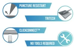 Bestway 18ft X 9ft X 48in Dark Grey Rectangle Steel Pro MAX Above Ground Pool Set -Bestway Sale 18ft puncture resistant above ground pool