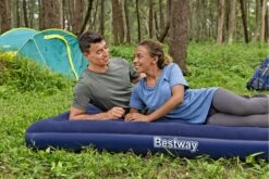 Double Flocked Airbed With Electric Air Pump -Bestway Sale 1 5fdc2e50 e305 4ab2 af88 a411e9fad7ee