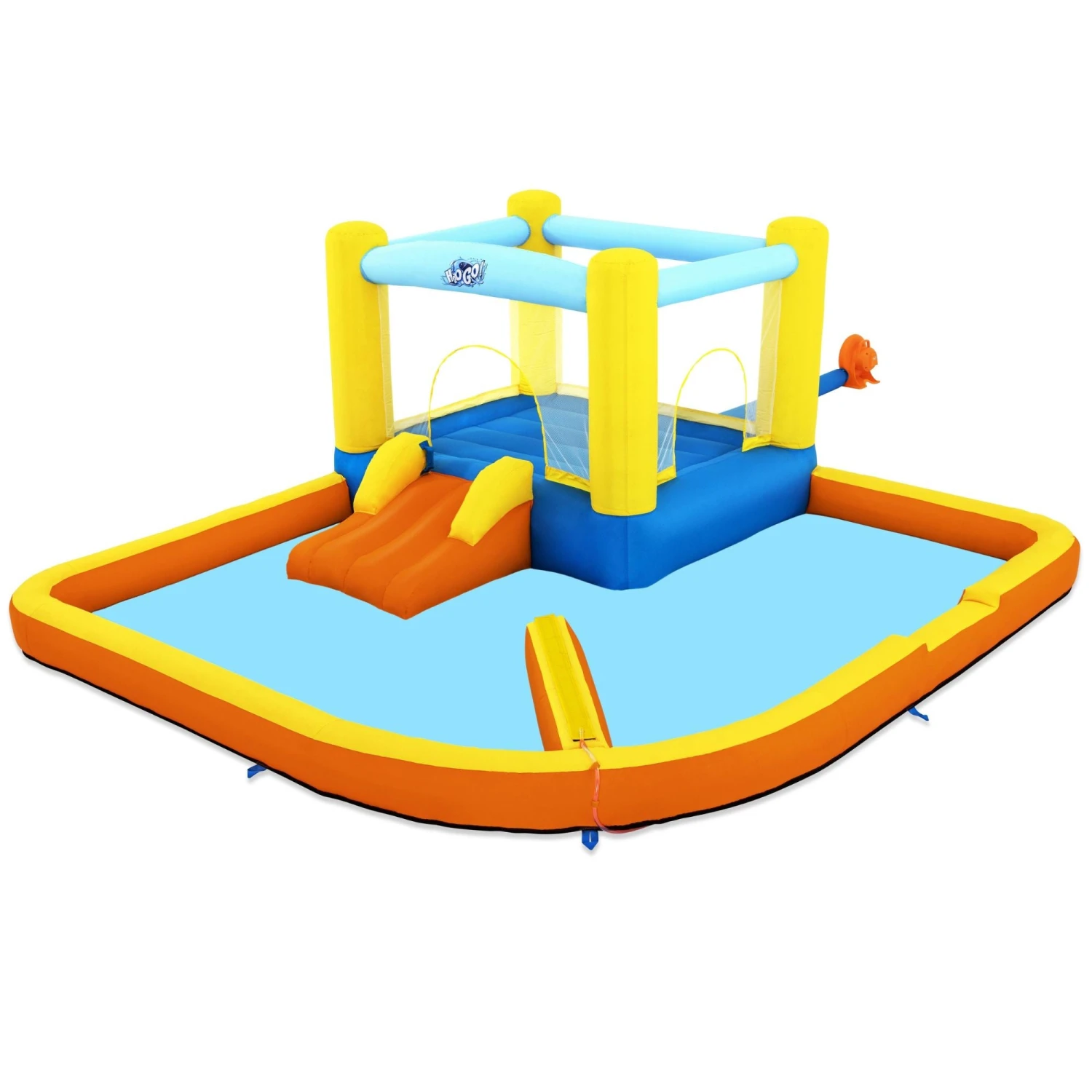 Bestway H2OGO! Kids Inflatable Beach Bounce Water Park Bouncy Castle 3 Bestway H2OGO! Kids Inflatable Beach Bounce Water Park Bouncy Castle