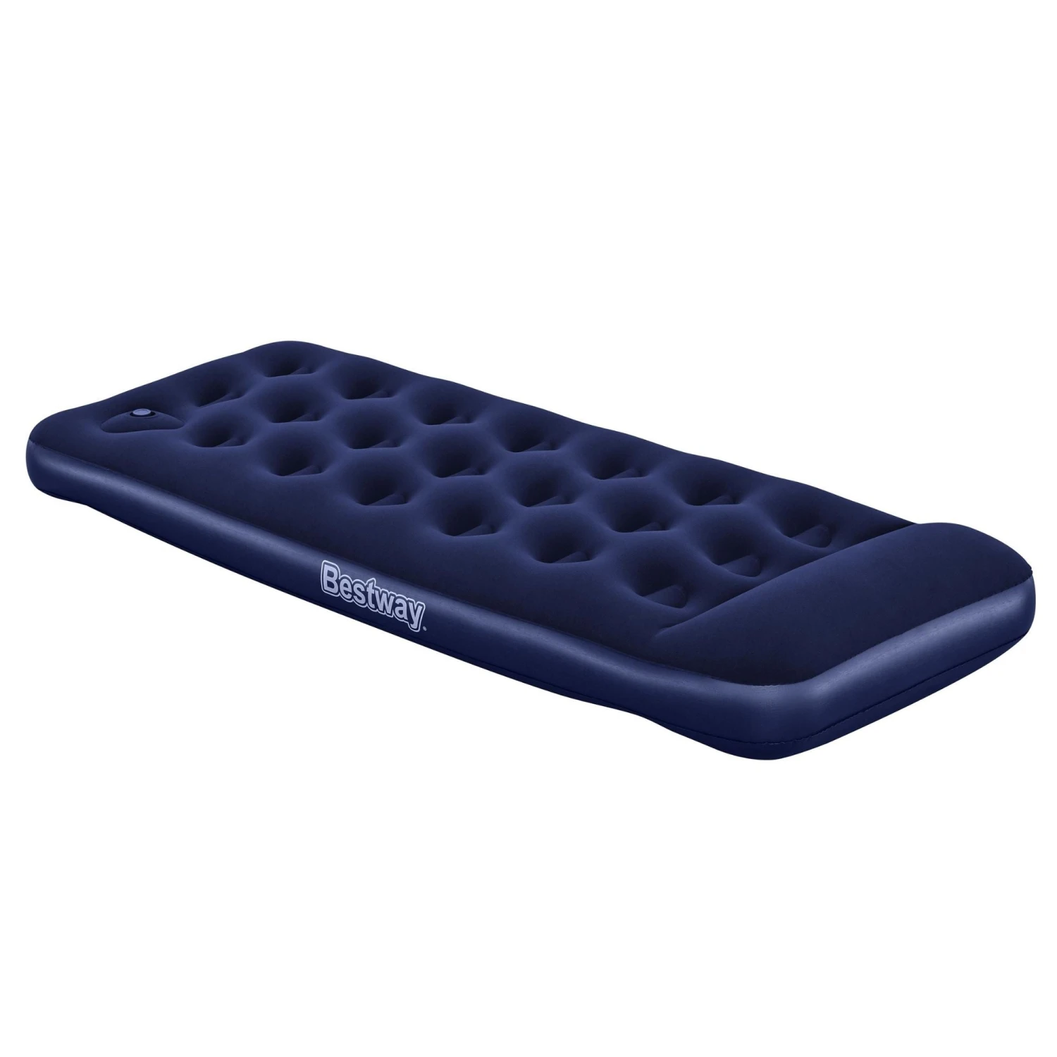 Bestway Single Flocked Airbed With Built-In Pillow 3 Bestway Single Flocked Airbed With Built-In Pillow