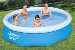 Bestway 10ft X 30in Blue Round Fast Set Inflatable Above Ground Pool Set -Bestway Sale 1 b1032074 5b8a 4c1a 82c6 30087c6f3b70