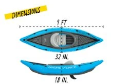 Hydro-Force 1 Person Inflatable Kayak Set - Cove Champion -Bestway Sale 1 person kayak hydro force