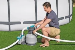 2200gal Pool Sand Filter For All Above Ground Pools - Grey -Bestway Sale 2200 gal sand filter