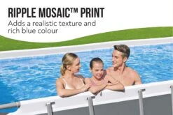 Bestway 24ft X 12ft X 52in Dark Grey Rectangle Power Steel Above Ground Pool Set 16 Bestway 24ft X 12ft X 52in Dark Grey Rectangle Power Steel Above Ground Pool Set -Bestway Sale 24ft swimming pool