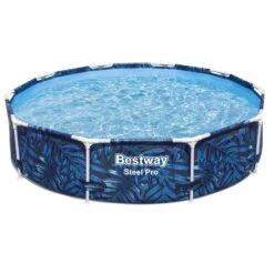 Bestway 10ft X 26in Leaf Print Round Steel Pro Above Ground Pool 13 Bestway 10ft X 26in Leaf Print Round Steel Pro Above Ground Pool -Bestway Sale 2 5a878d76 e423 4fda b3b1 948fe135d091