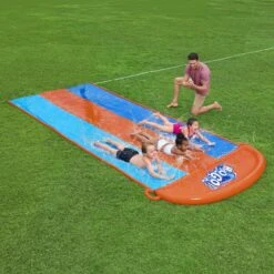 Bestway H2OGO! Triple Slip Water Slide, With Sprinklers 14 Bestway H2OGO! Triple Slip Water Slide, With Sprinklers -Bestway Sale 2 a18a9b46 9abd 4257 81d1 7941329fe062