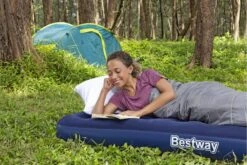 Bestway Single Flocked Airbed Inflatable Air Mattress -Bestway Sale 2 ab067d10 31e6 434c a571 06037e28078e
