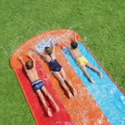 Bestway H2OGO! Tsunami Triple Splash And Slide, With Sprinklers 16 Bestway H2OGO! Tsunami Triple Splash And Slide, With Sprinklers -Bestway Sale 2 b3279f71 32b0 4f41 8172 5c4005e7036b
