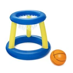 Bestway Inflatable Splash 'N Hoop Floating Basketball Pool Game Set