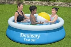 Bestway 6ft X 20in Blue Round Fast Set Inflatable Above Ground Pool -Bestway Sale 2 f5eaea17 6fbe 4d0c af3e b5f9ae8f1d86
