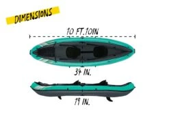Hydro-force 2 Person Inflatable Kayak Set - Ventura -Bestway Sale 2 man inflatable kayak ventura