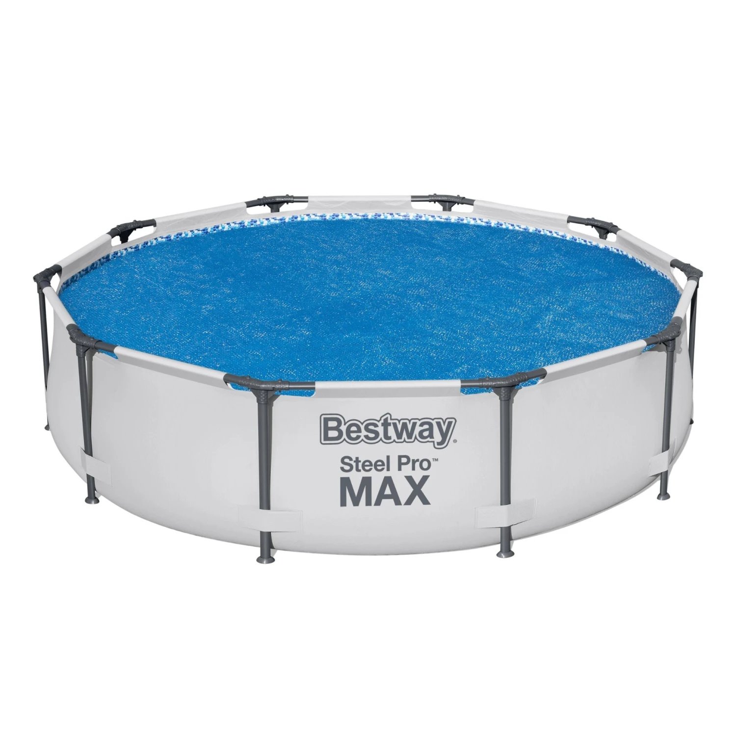 Bestway 10ft Solar Pool Cover For Steel Pro Max Above Ground Pool 3 Bestway 10ft Solar Pool Cover For Steel Pro Max Above Ground Pool