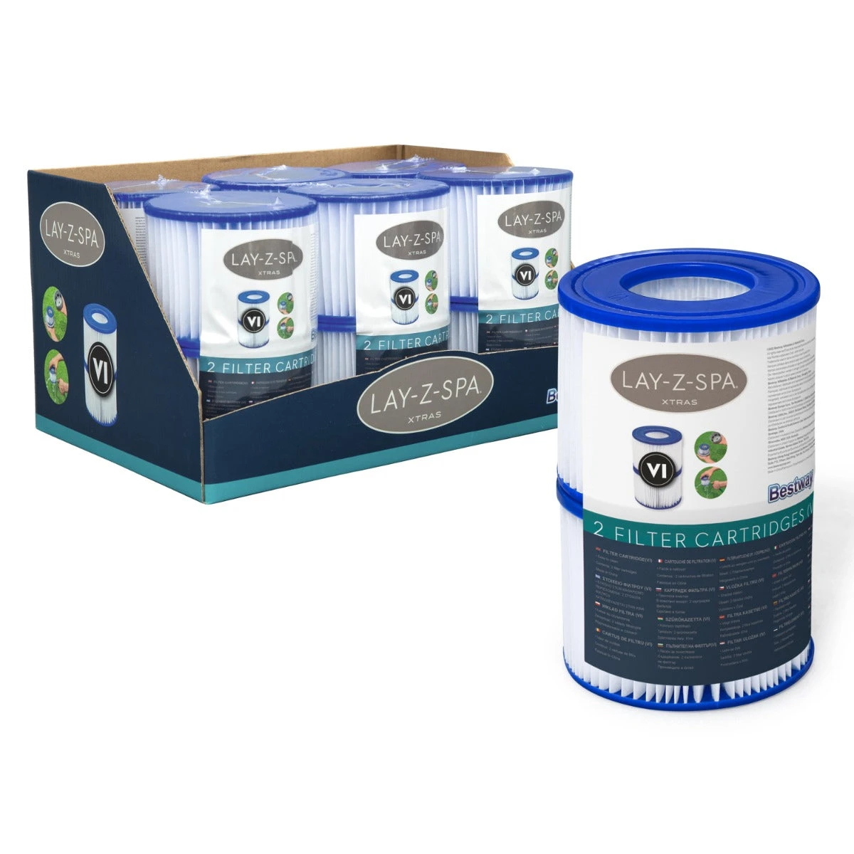 Lay-z Spa Filter Cartridge (12 Pack) 3 Lay-z Spa Filter Cartridge (12 Pack)