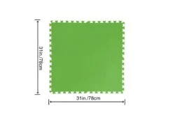 Bestway 31" Pool Ground Sheet For Swimming Pools And Hot Tubs -Bestway Sale 31 inch green square pool protection