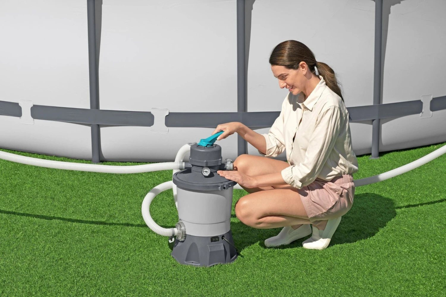 950 Gal Pool Sand Filter For All Above Ground Pools 6 950 Gal Pool Sand Filter For All Above Ground Pools - Image 4