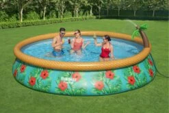 Bestway 15ft X 33in Tropical Print Round Fast Set Inflatable Above Ground Pool Set -Bestway Sale 3 97e2a5c8 7e97 49ef a5d6 1c3a7262d1d7