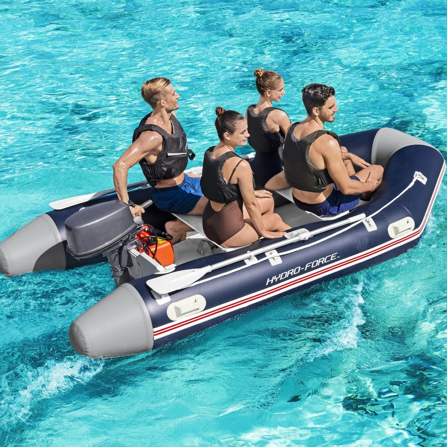 Hydro-Force 5 Person Rigid Inflatable Boat - Mirovia Pro 6 Hydro-Force 5 Person Rigid Inflatable Boat - Mirovia Pro - Image 4