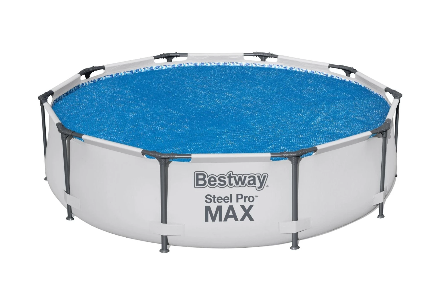 Bestway 10ft Solar Pool Cover For Steel Pro Max Above Ground Pool 5 Bestway 10ft Solar Pool Cover For Steel Pro Max Above Ground Pool - Image 3