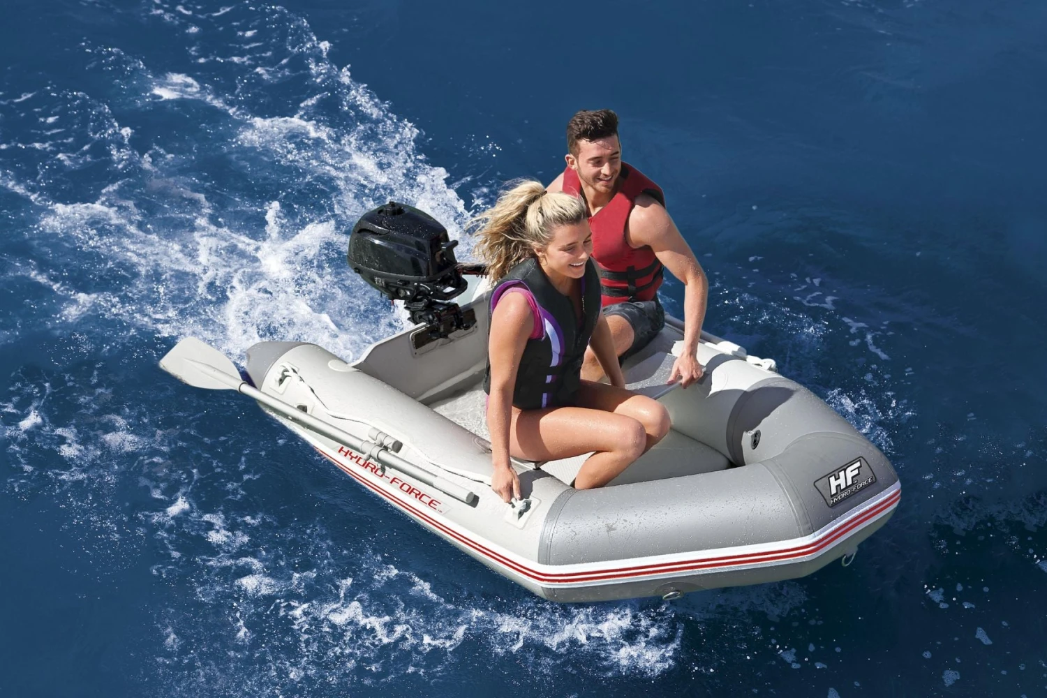 Hydro-Force 2 Person Inflatable Sport Boat - Caspian 6 Hydro-Force 2 Person Inflatable Sport Boat - Caspian - Image 4