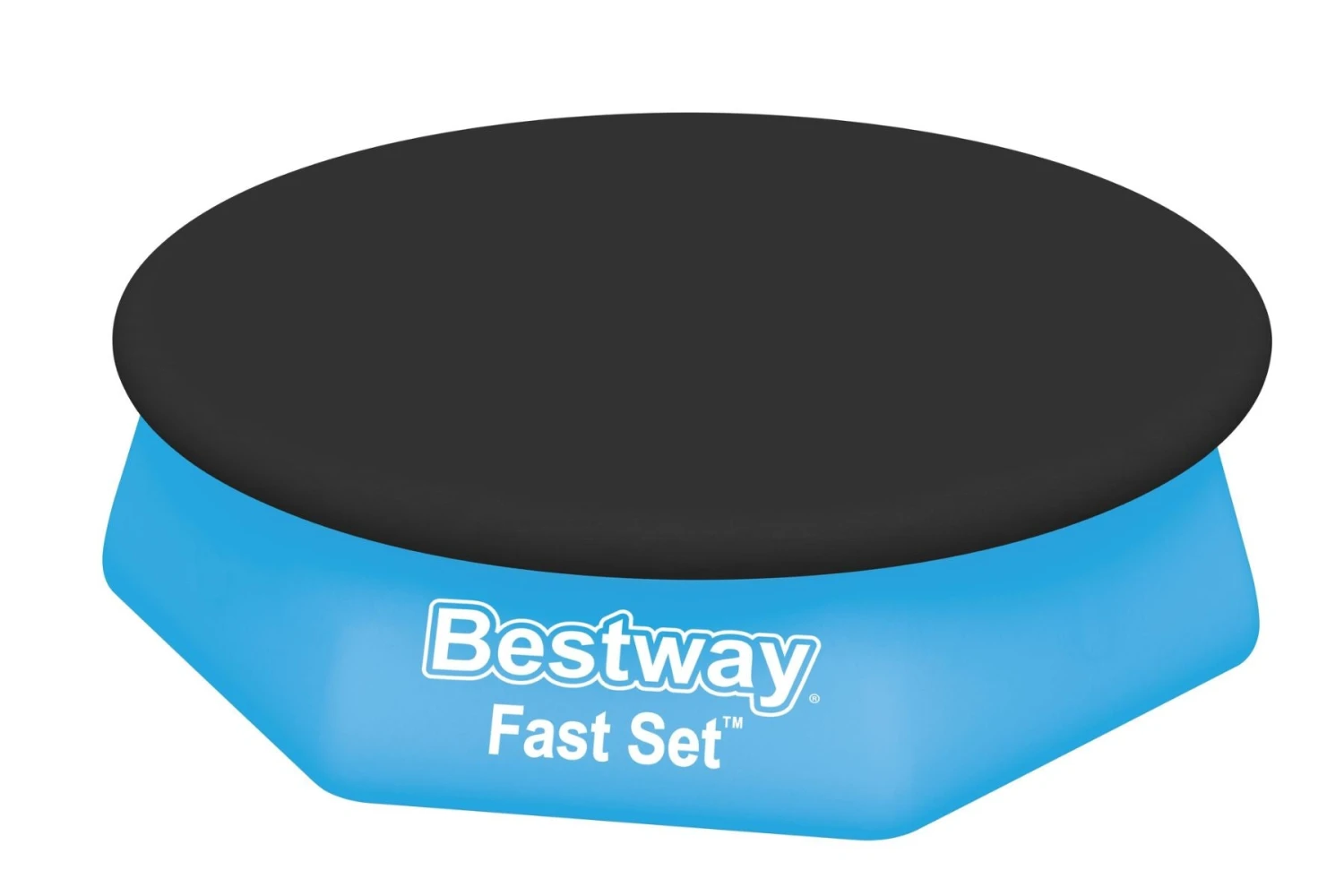 Bestway 8ft Pool Cover For Inflatable Fast Set Pools 5 Bestway 8ft Pool Cover For Inflatable Fast Set Pools - Image 3