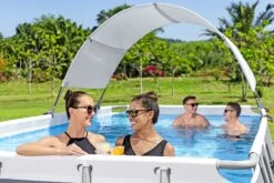 Bestway Pool Canopy For Above Ground Pool UPF 40+ Sun Protection -Bestway Sale 58746xxx23 58746usx23 5289 ls web