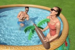 Bestway 15ft X 33in Tropical Print Round Fast Set Inflatable Above Ground Pool Set -Bestway Sale 6 76659734 5533 45bb b4d2 9d9bb476873a