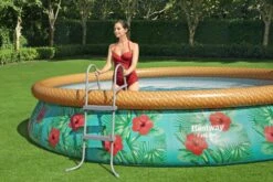 Bestway 15ft X 33in Tropical Print Round Fast Set Inflatable Above Ground Pool Set -Bestway Sale 7 b26ac8c3 2c2c 4e61 8e58 9f165c666ec7