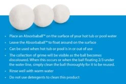 Bestway Absorbaball™ 3 Pack -Bestway Sale Absorbaball 3 Pack for Your Hot Tub