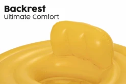 Bestway Inflatable Round Baby Boat Swim Ring, With Backrest 17 Bestway Inflatable Round Baby Boat Swim Ring, With Backrest -Bestway Sale BW32096 23 BWWebsiteCallout3