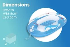 Kids Inflatable Dolphin Pool Boat 18 Kids Inflatable Dolphin Pool Boat -Bestway Sale BW34037 24 BWWebsiteCallout4