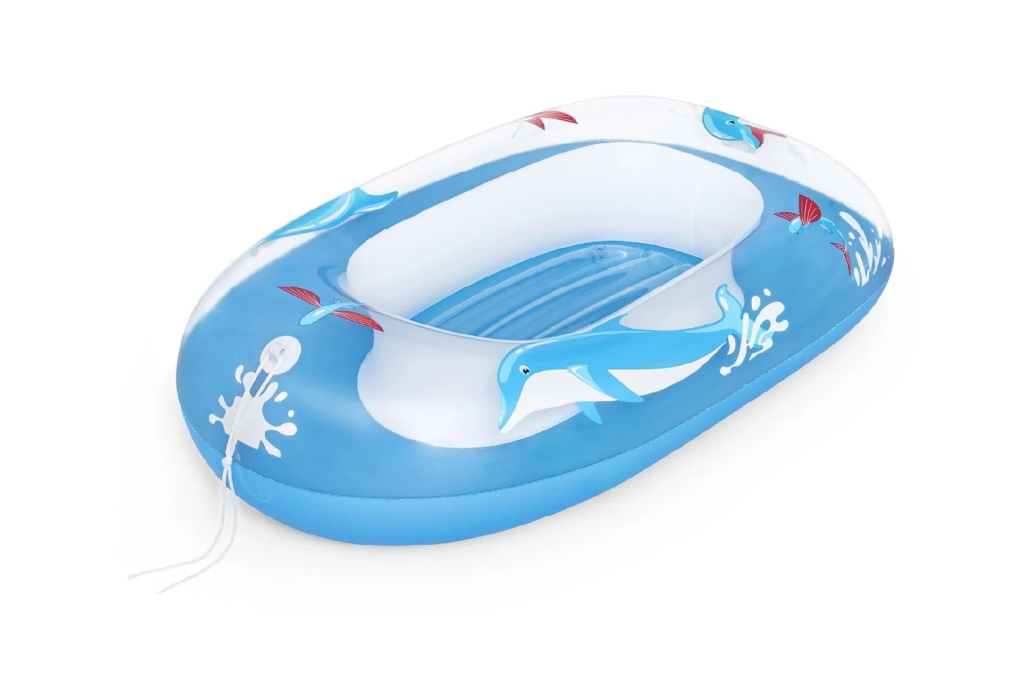 Kids Inflatable Dolphin Pool Boat 5 Kids Inflatable Dolphin Pool Boat - Image 3