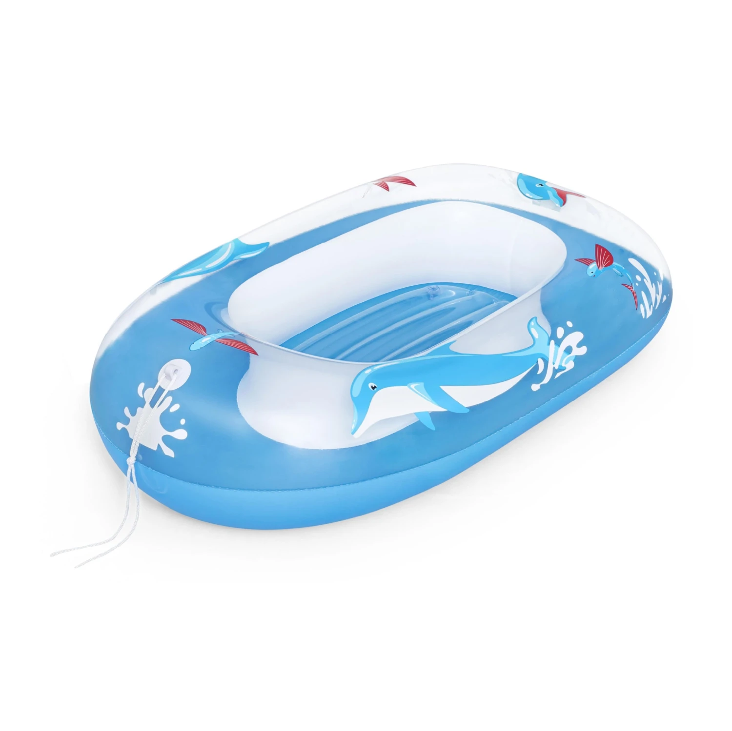 Kids Inflatable Dolphin Pool Boat 3 Kids Inflatable Dolphin Pool Boat