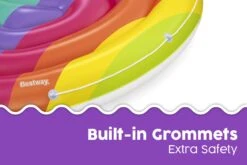 Bestway Inflatable Rainbow Dreams Pool Float -Bestway Sale BW43722 BWWebsiteCallout3