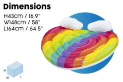 Bestway Inflatable Rainbow Dreams Pool Float -Bestway Sale BW43722 BWWebsiteCallout4
