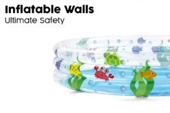 Bestway 3-Ring Ocean Theme Kids Inflatable Paddling Pool -Bestway Sale BW51004 21 feature 2Website