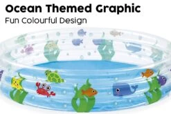 Bestway 3-Ring Ocean Theme Kids Inflatable Paddling Pool -Bestway Sale BW51004 21 feature 4Website