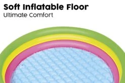 Bestway 3-Ring Colourful Kids Inflatable Paddling Pool -Bestway Sale BW51104 feature 2Website