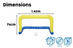 Bestway Inflatable Water Polo Pool Game Set -Bestway Sale BW52123 21 feature 6Website