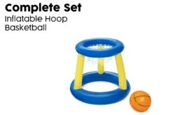 Bestway Inflatable Splash 'N Hoop Floating Basketball Pool Game Set -Bestway Sale BW52418 feature 2Website