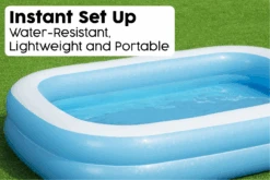 Bestway Inflatable Paddling Swimming Pool - 8.7ft 17 Bestway Inflatable Paddling Swimming Pool - 8.7ft -Bestway Sale BW54006 20 feature 2Website