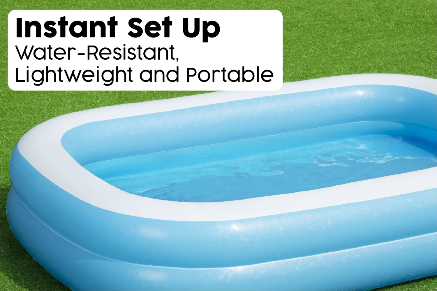 Bestway Inflatable Paddling Swimming Pool - 8.7ft 8 Bestway Inflatable Paddling Swimming Pool - 8.7ft - Image 6