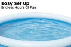 Bestway 10ft X 30in Blue Round Fast Set Inflatable Above Ground Pool 15 Bestway 10ft X 30in Blue Round Fast Set Inflatable Above Ground Pool -Bestway Sale BW57266 19 feature 2Website