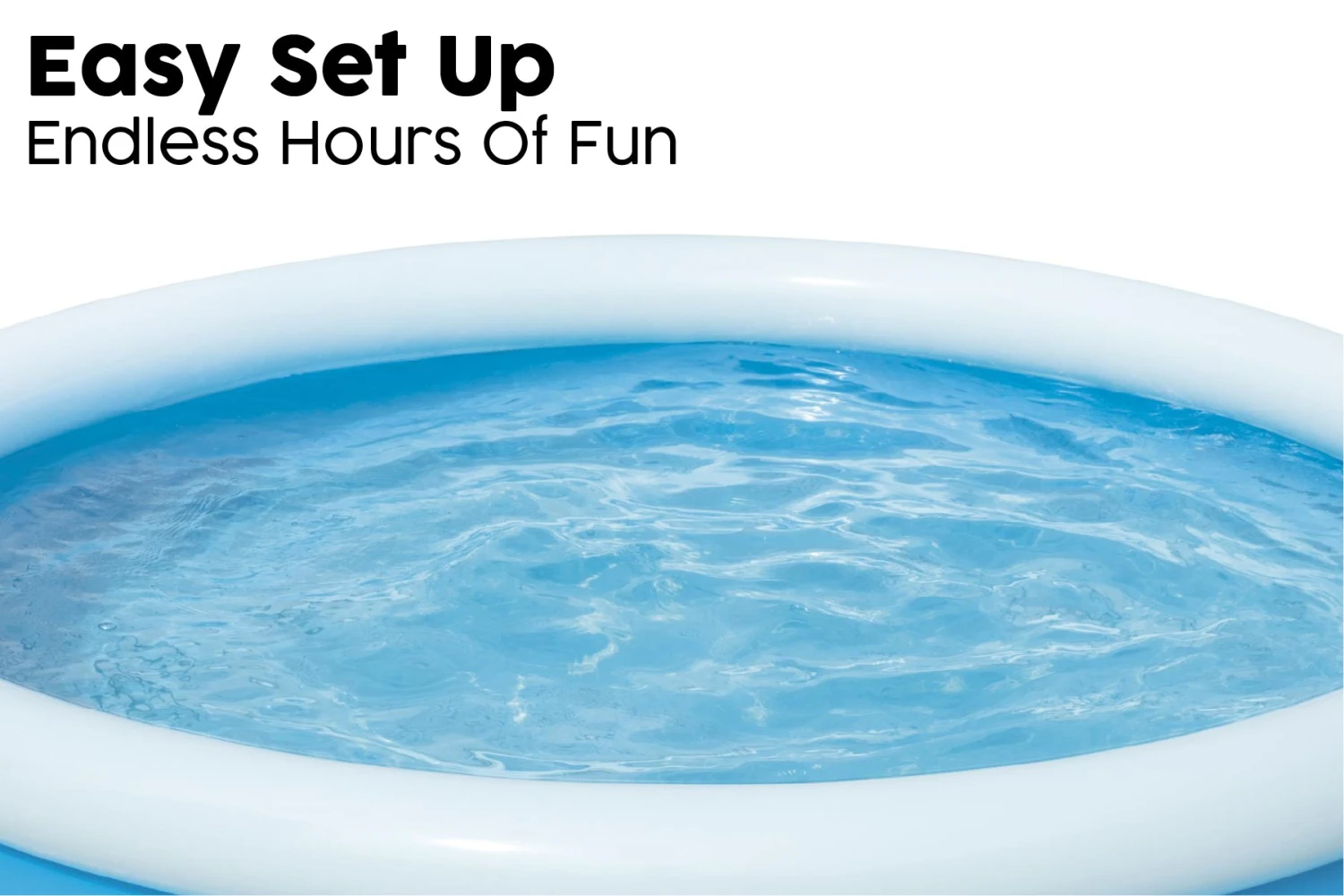 Bestway 10ft X 30in Blue Round Fast Set Inflatable Above Ground Pool 8 Bestway 10ft X 30in Blue Round Fast Set Inflatable Above Ground Pool - Image 6