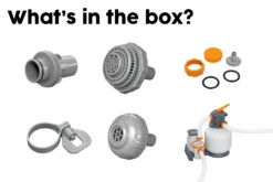 Bestway 2200gal Pool Sand Filter For All Above Ground Pools - Outlet -Bestway Sale BW58499GB 23 BWWebsiteCallout2 1