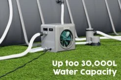 Bestway Air Source Pool Heater 4KW Energy-Efficient For Above Ground Pools -Bestway Sale BW58748 BWWebsiteCallout4