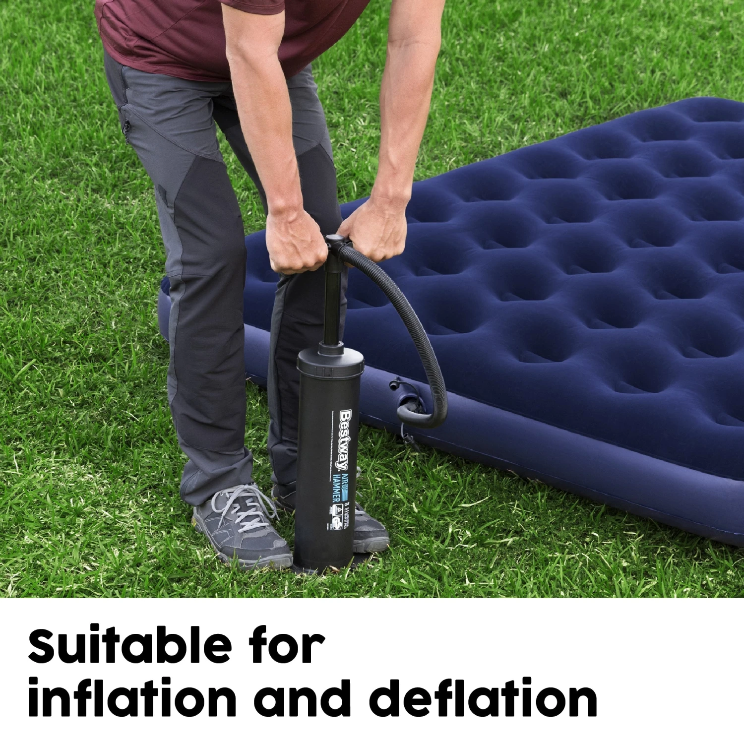 Bestway Air Hammer 19" Manual Inflation Pump 8 Bestway Air Hammer 19" Manual Inflation Pump - Image 6